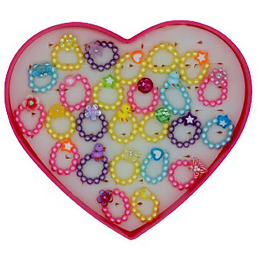 [일시품절]구슬링반지(100ea)