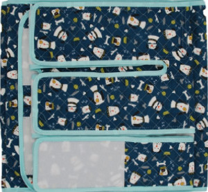 키즈보드(1,2,3용) 덮개 헝겊 (색상 랜덤)